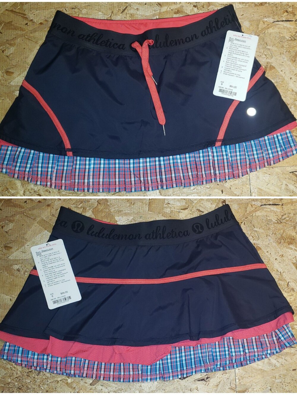 NWT Lululemon athletica Run Resolution Skirt